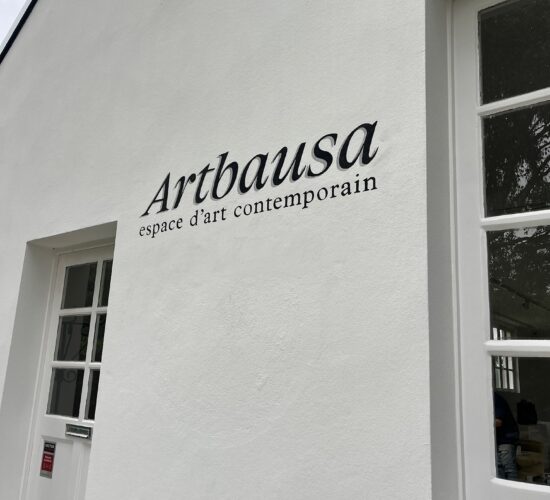 Peinture en lettres pour ARTBAUSA
