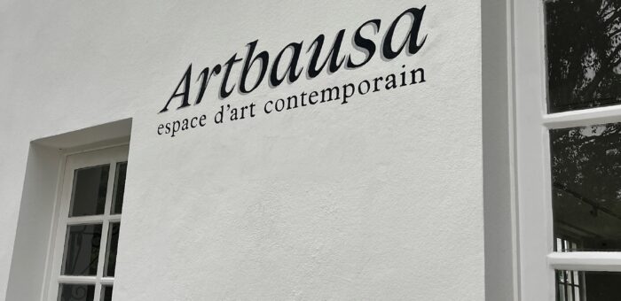 Peinture en lettres pour ARTBAUSA