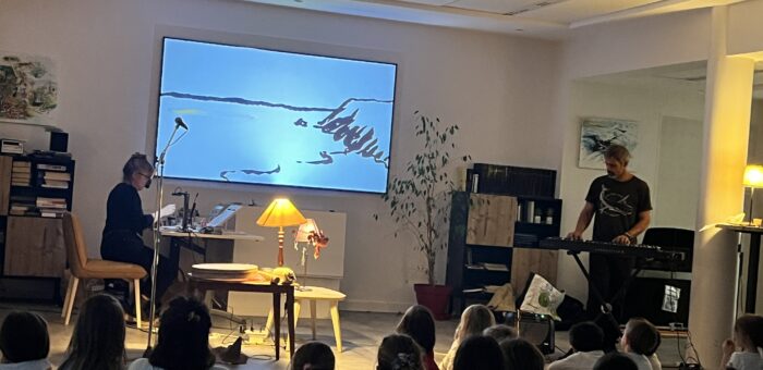 Conte musical et dessin en direct — spectacle de Noël 2025 pour les écoles – CROZON MORGAT