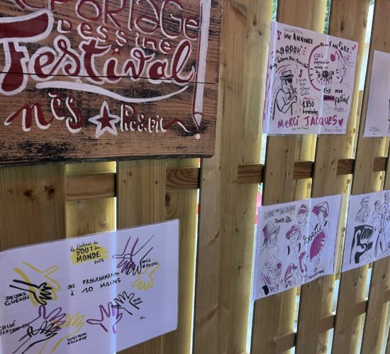 REPORTAGE DESSINÉ AU FESTIVAL DU BOUT DU MONDE