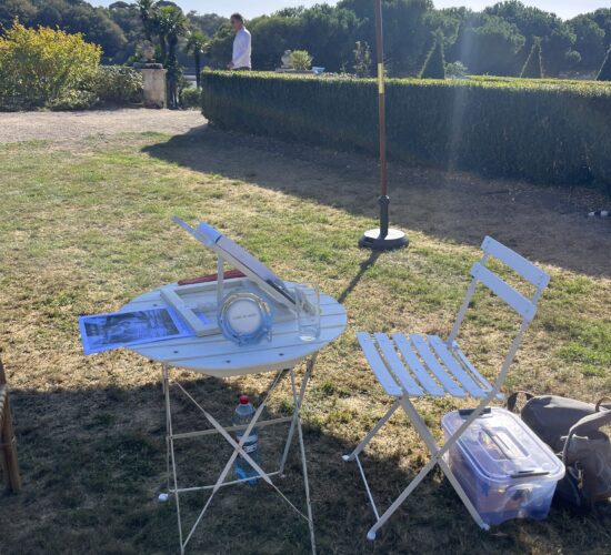 installation à l'ombre