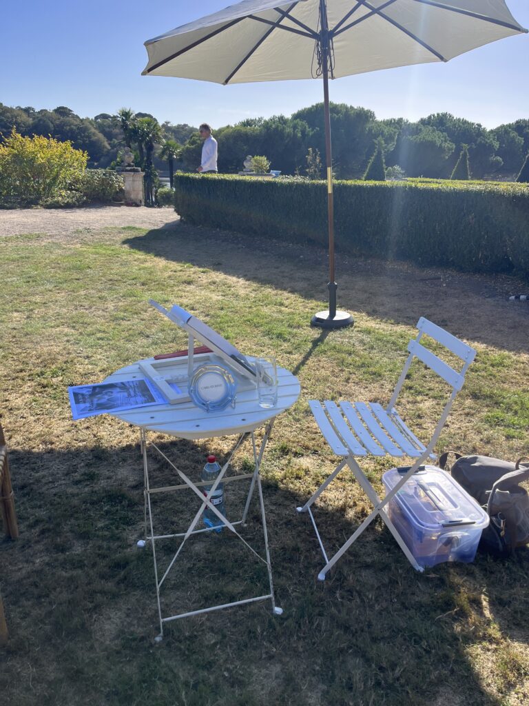 installation à l'ombre