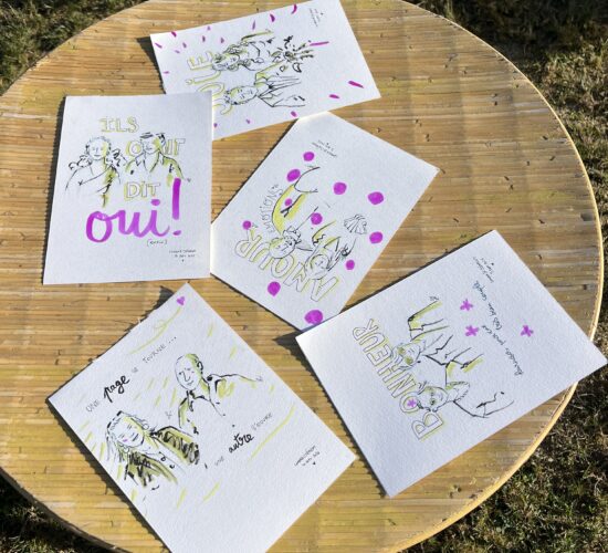 extraits sur table